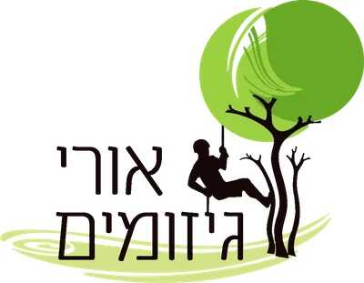 לוגו אורי גיזום עצים כריתת עצים
